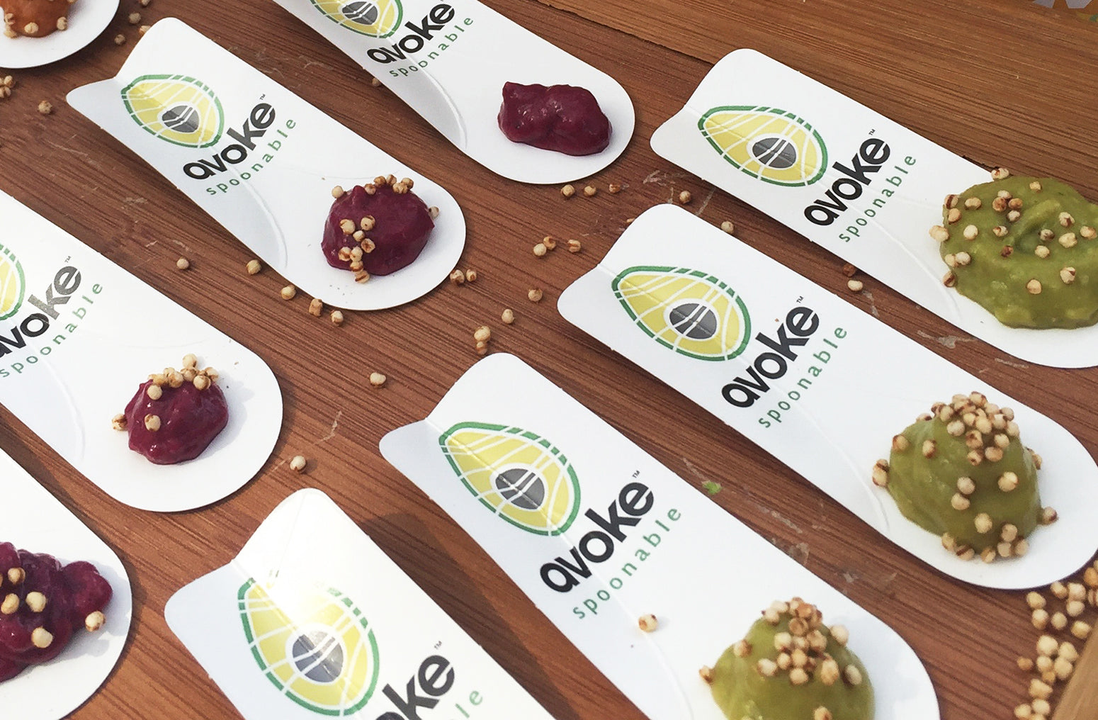 EcoTaster® Mini Starter Kit: Case of 1,000 Compostable Tasting Spoons 3.25" (83mm) Bamboo Dispenser Included