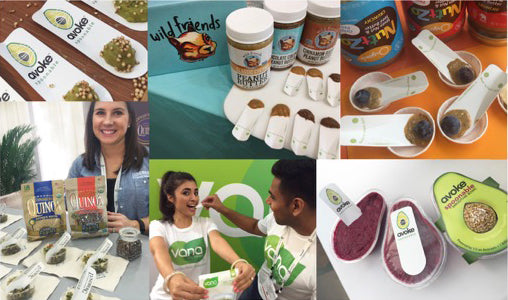 EcoTaster® Mini Starter Kit: Case of 1,000 Compostable Tasting Spoons 3.25" (83mm) Bamboo Dispenser Included