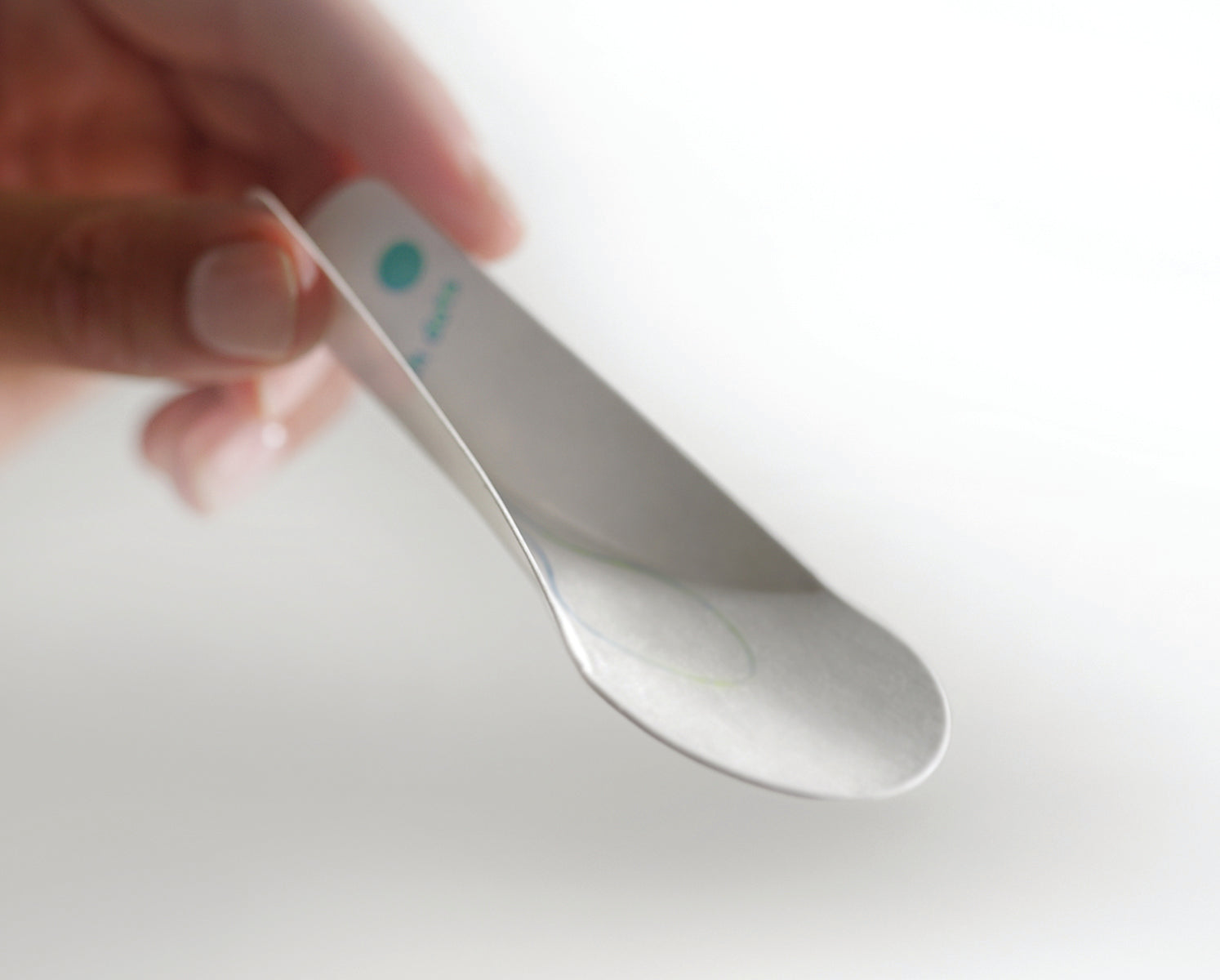 EcoTensil®-4 (AquaDot™) Case of 2,500 Sturdy Compostable Paper Cutlery  3.75”L x 1.35"W