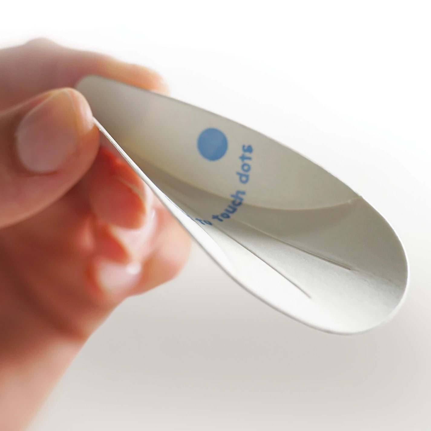 iScoop™ (AquaDot™) Starter Kit: Case of 1,000 Ice Cream Spoons 3" (73mm) Bamboo Dispenser Included