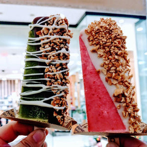 Retro Trend Alert: Gourmet ice pops, designer gelato on a stick paired with the innovative PopTray by EcoTensil