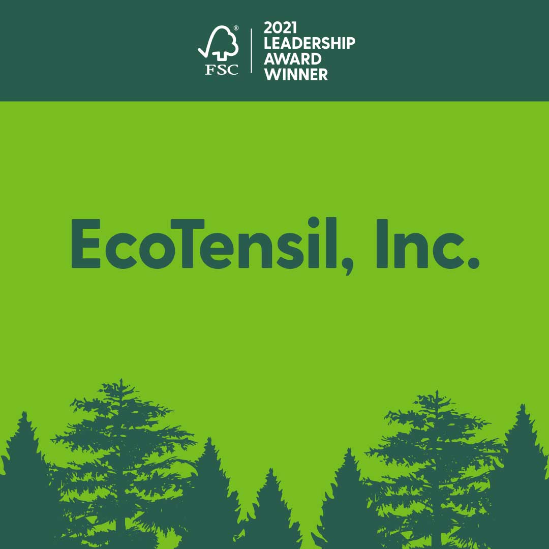 EcoTensil wins 2021 FSC Leadership Award with innovative EcoTaster cutlery to consumers and food retailers looking for a sustainable alternative to plastic cutlery.