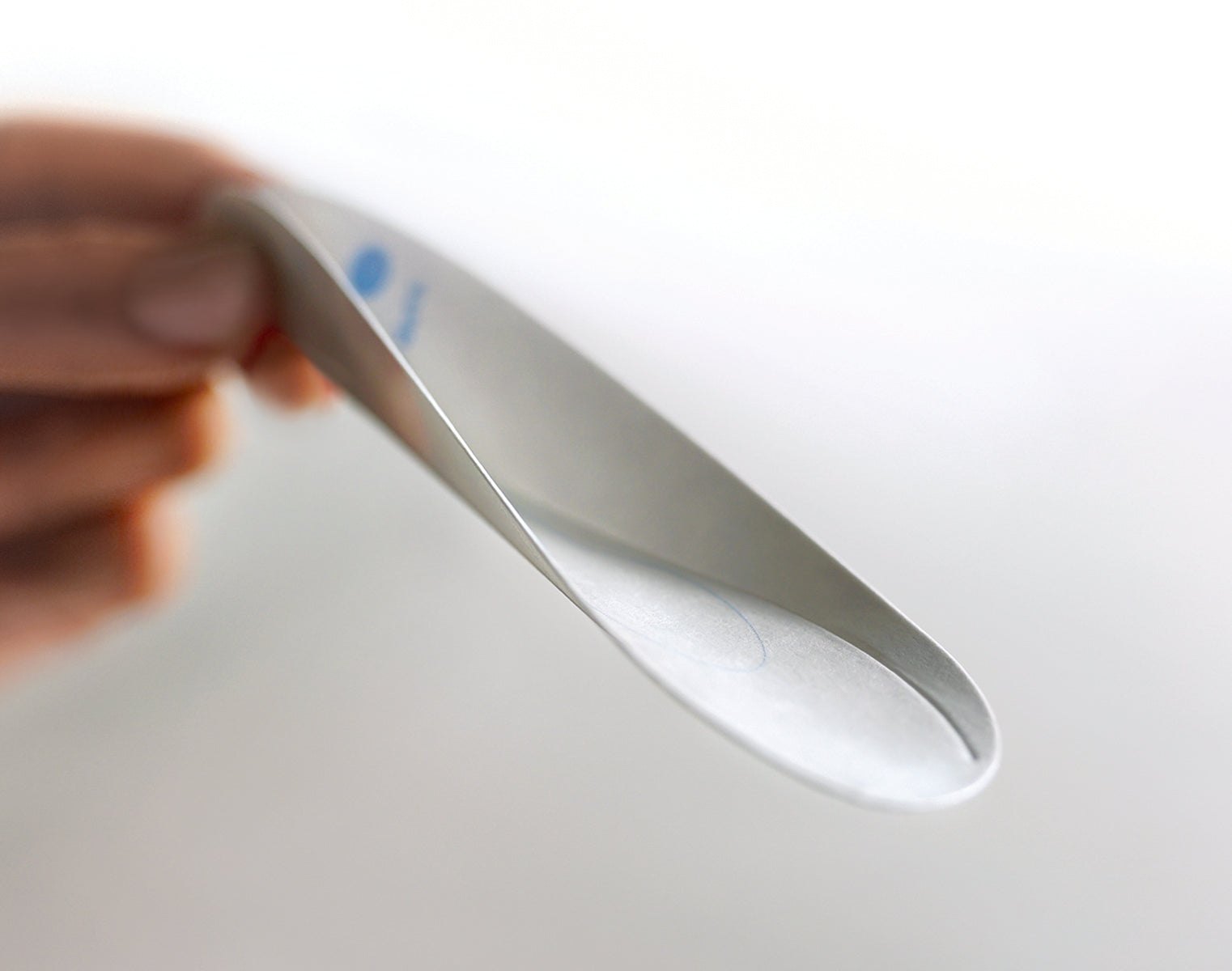 EcoTensil®-5 (BlueDot™) Starter Kit: Case of 1,000 Sturdy Paper Spoons/Utensils 5" (127mm) Bamboo Dispenser Included