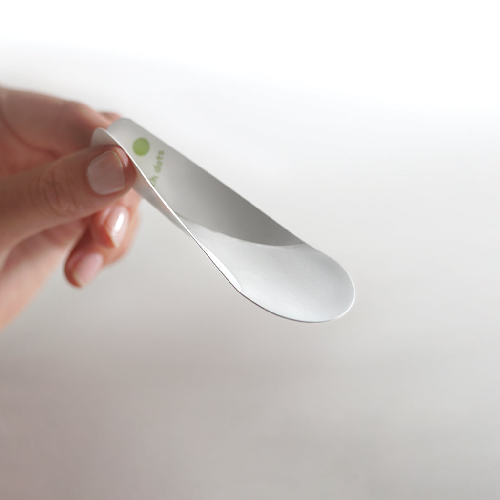 EcoTaster Mini sample spoon is a compostable and biodegradable utensil that is plastic free.